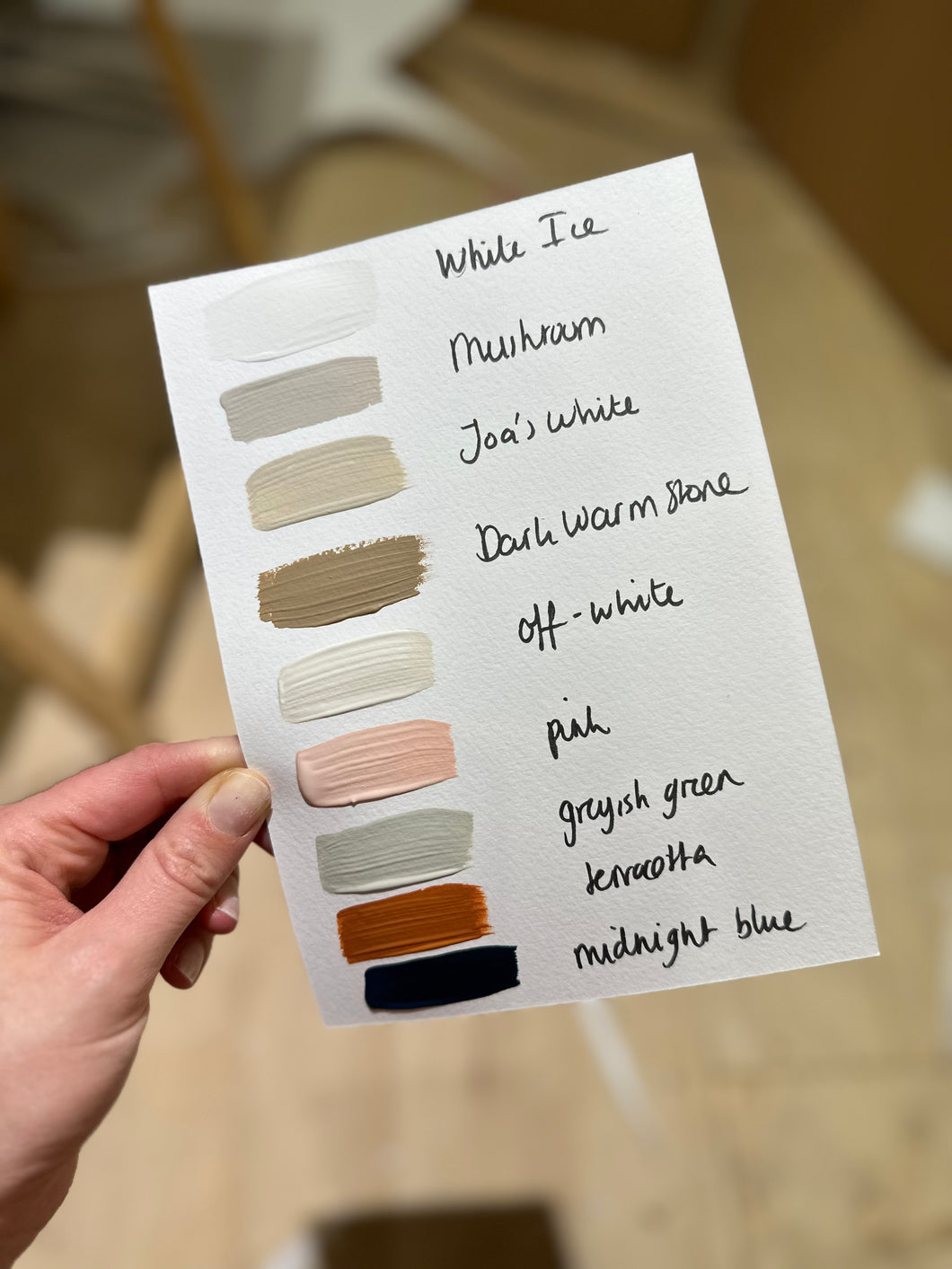 Colour Card